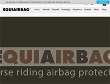 Tablet Screenshot of equiairbag.com